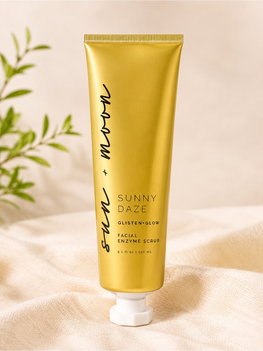 NEW Sun and Moon Sunny Daze Facial Enzyme Scrub